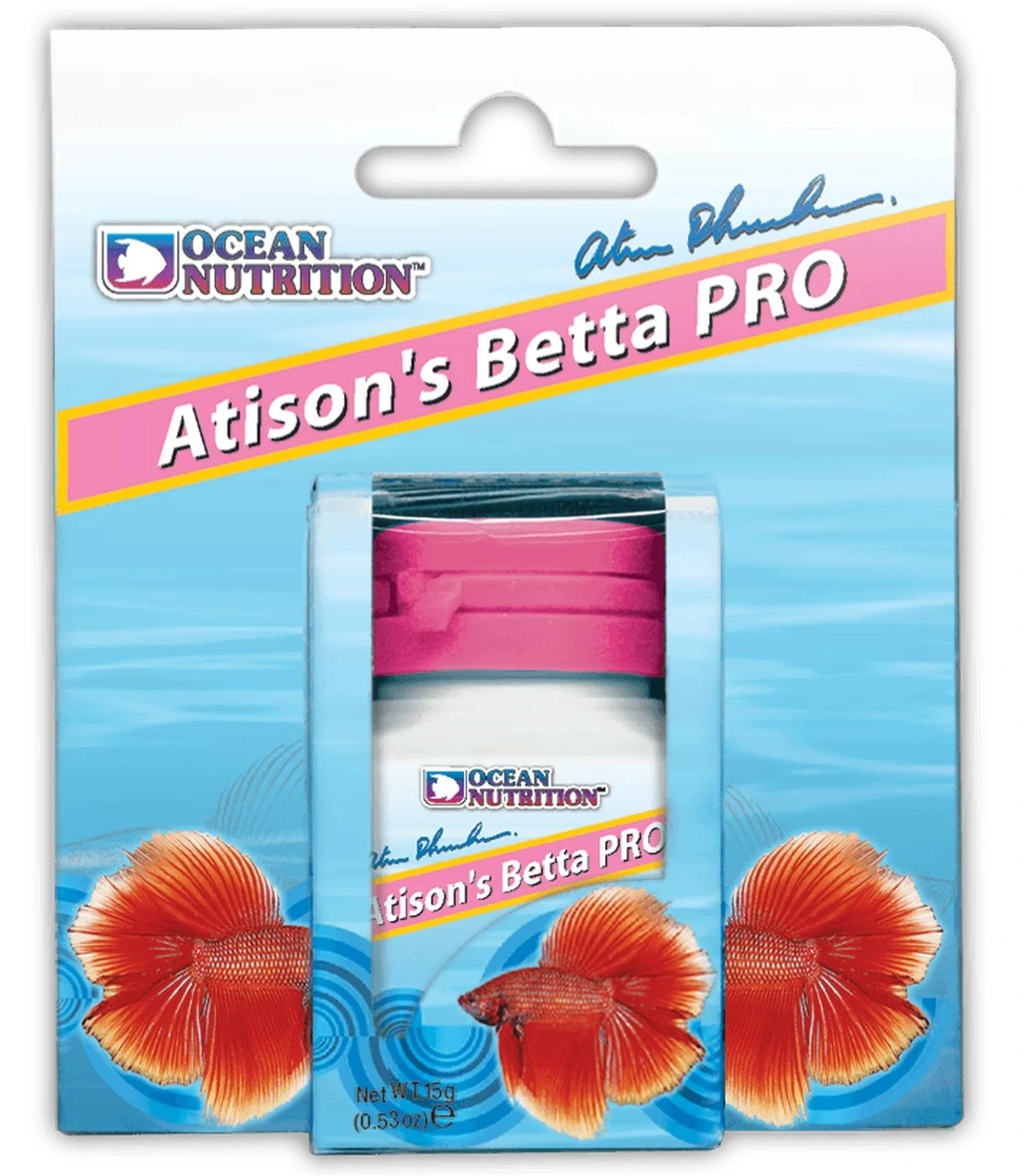 Ocean Nutrition Atisons Betta Pro Kampfiskefoder 15 g